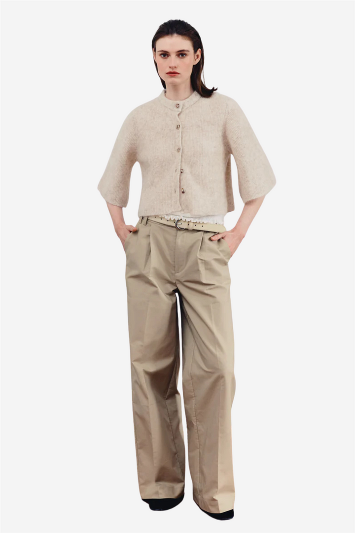 Nolita Mohair Cardigan Wheat