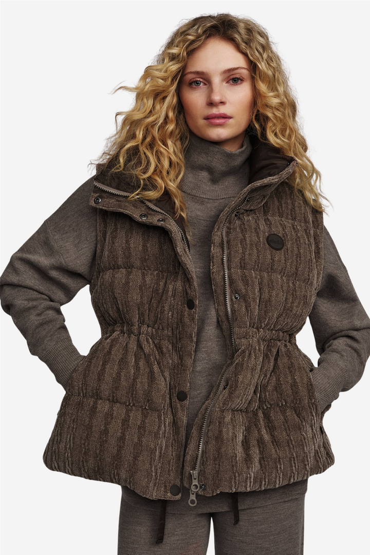 Ninni Down Vest Brown