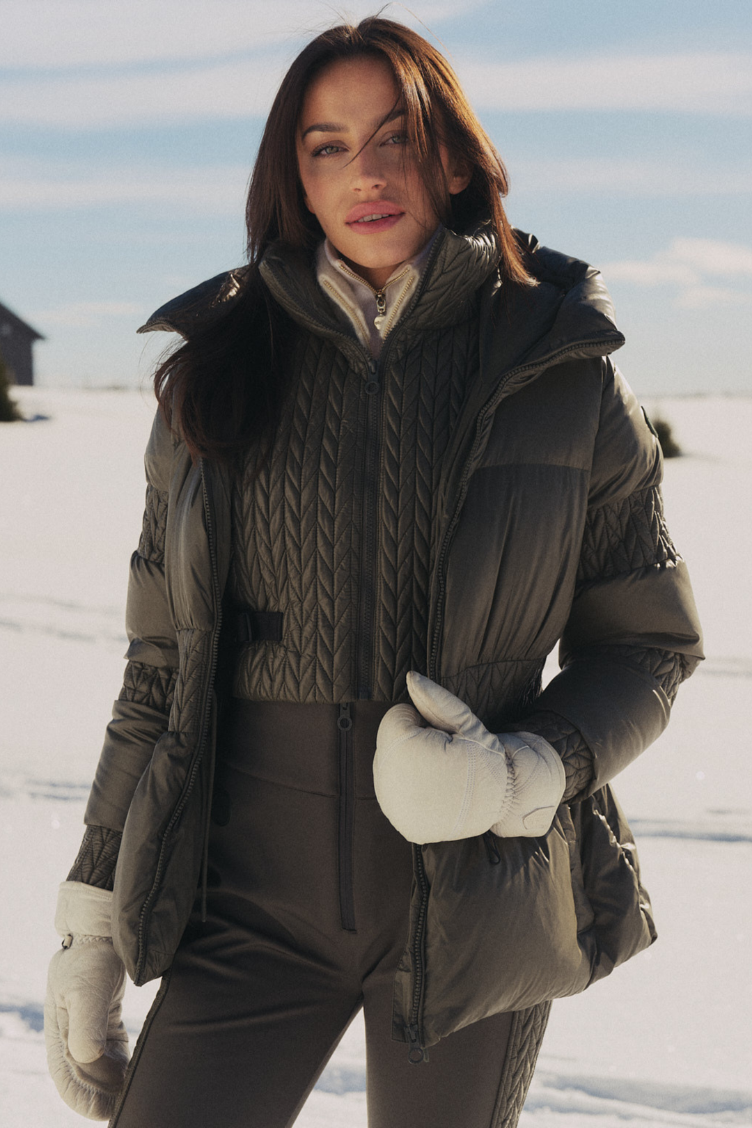 Zeta Down Jacket Forest Green