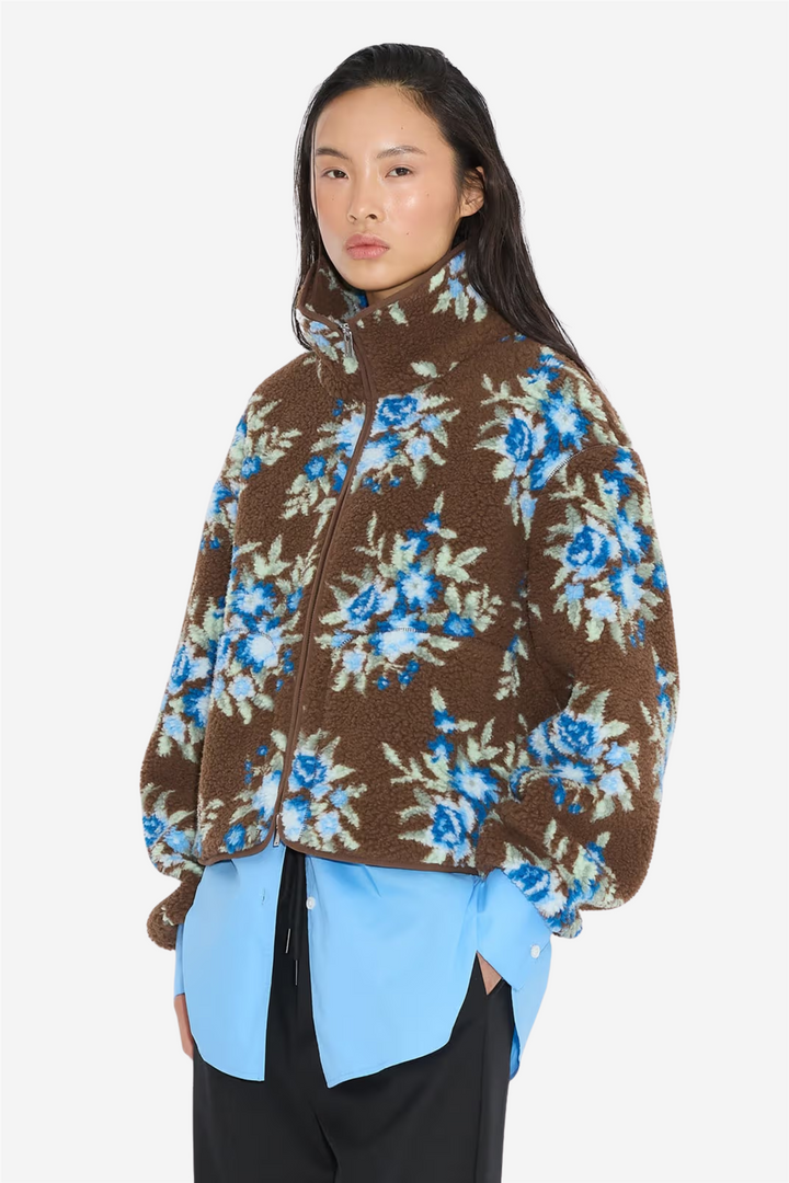 Rype Fleece Jacket Brown Mix