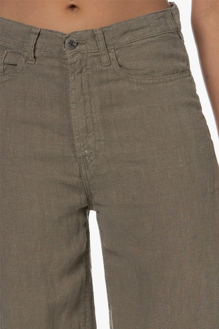 Skater Loose-Z Linen Colour Hedge Green