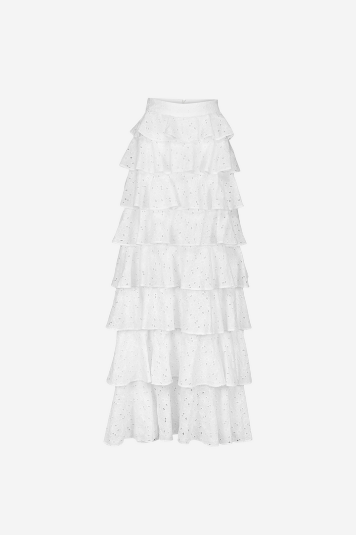 Angel Maxi Skirt White