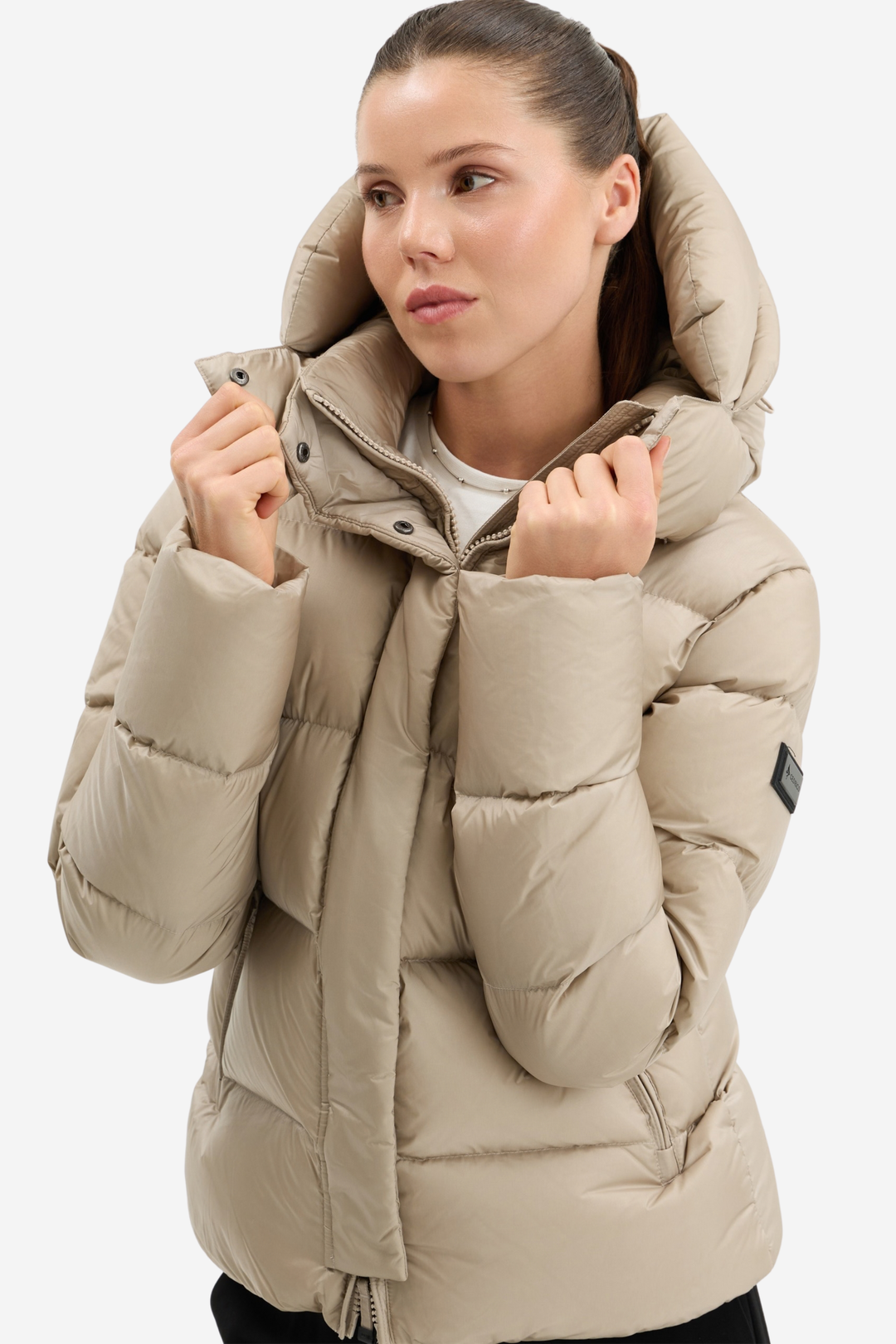 Stella Down Jacket Sand
