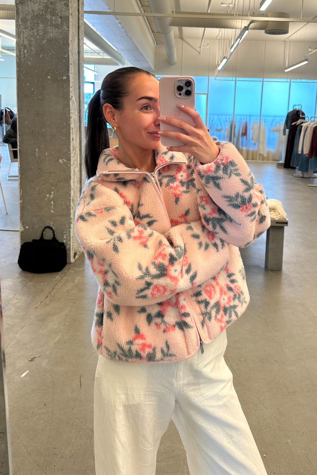 Rype Fleece Jacket Lt. Pink Mix