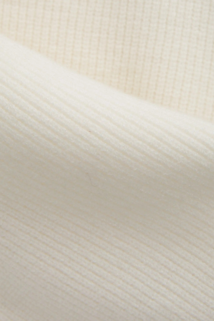 Atari Rib Cardigan Off White
