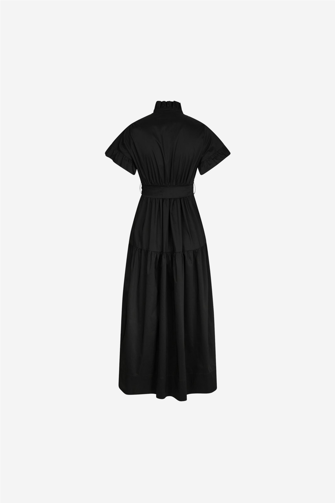 Nellie Poplin Dress Black