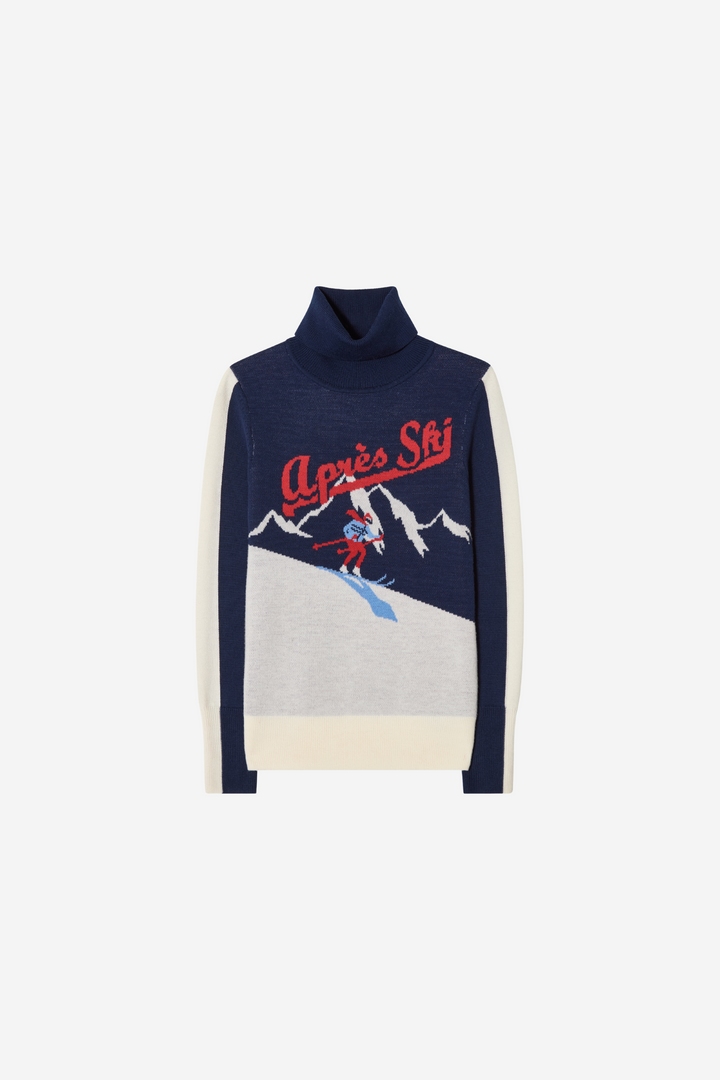 AfterSki Sweater Navy Blue