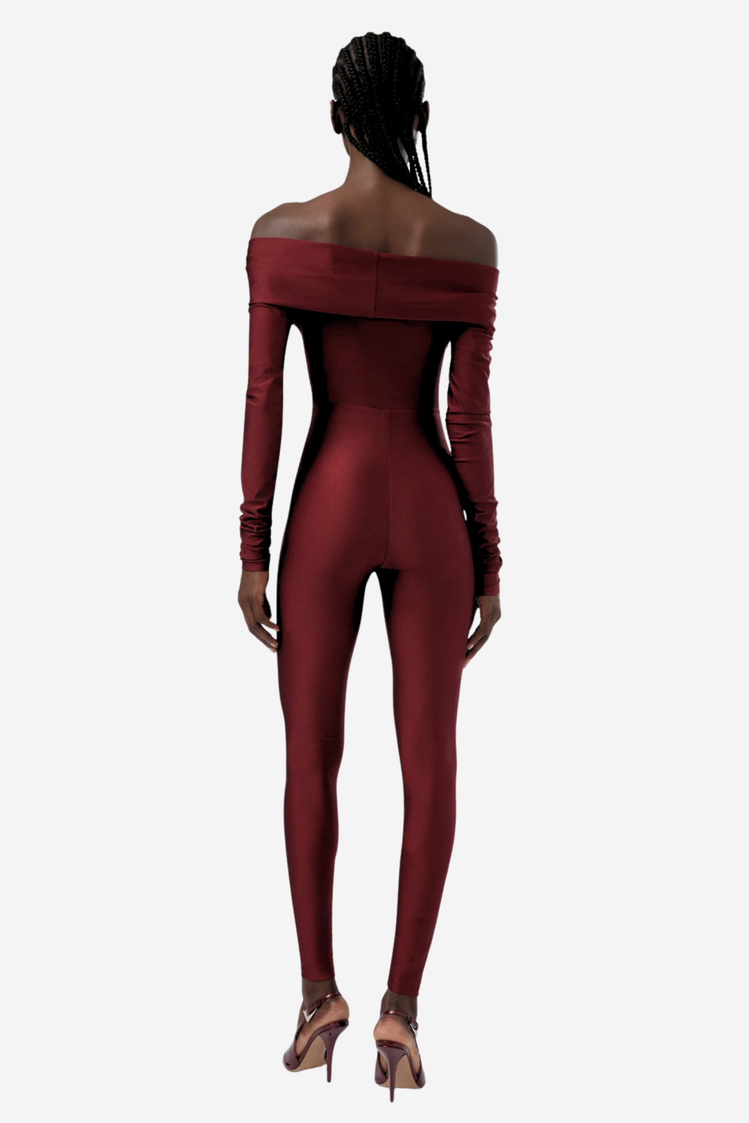 Kendall Off Shoulder Jumpsuit Rhubarbaro