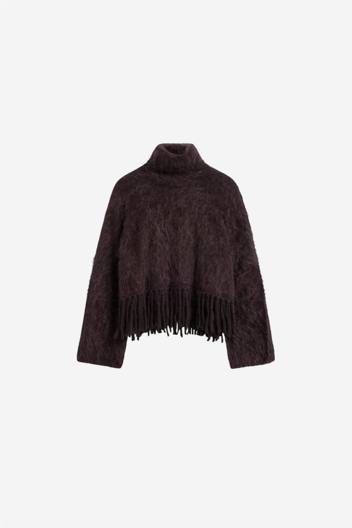 Milena Chunky Sweater Dark Brown
