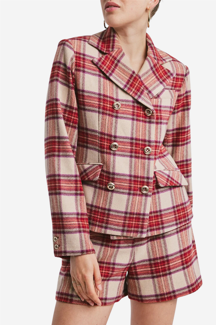 Tailored Blazer Checks