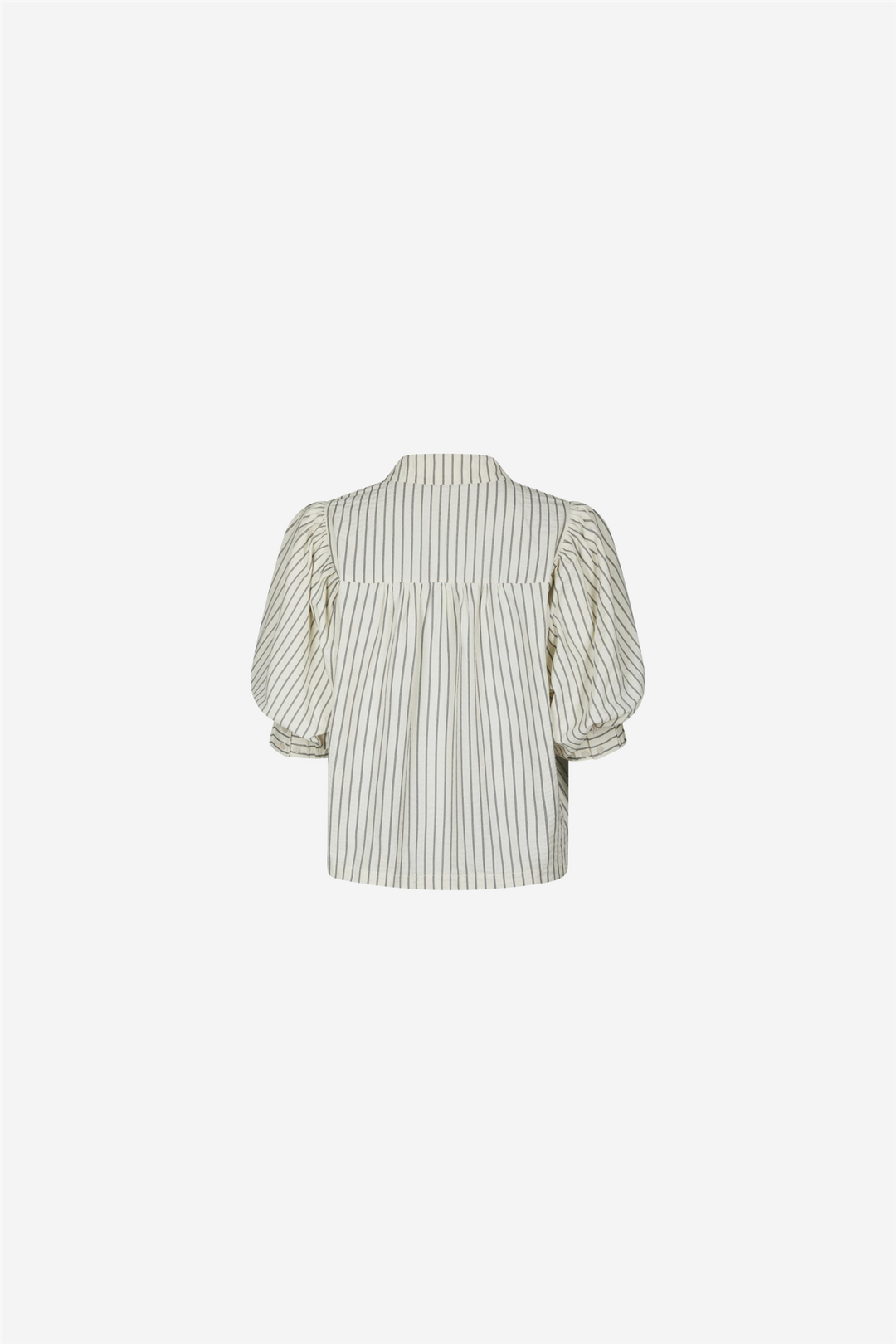 Etta Slim Stripe Shirt Off White