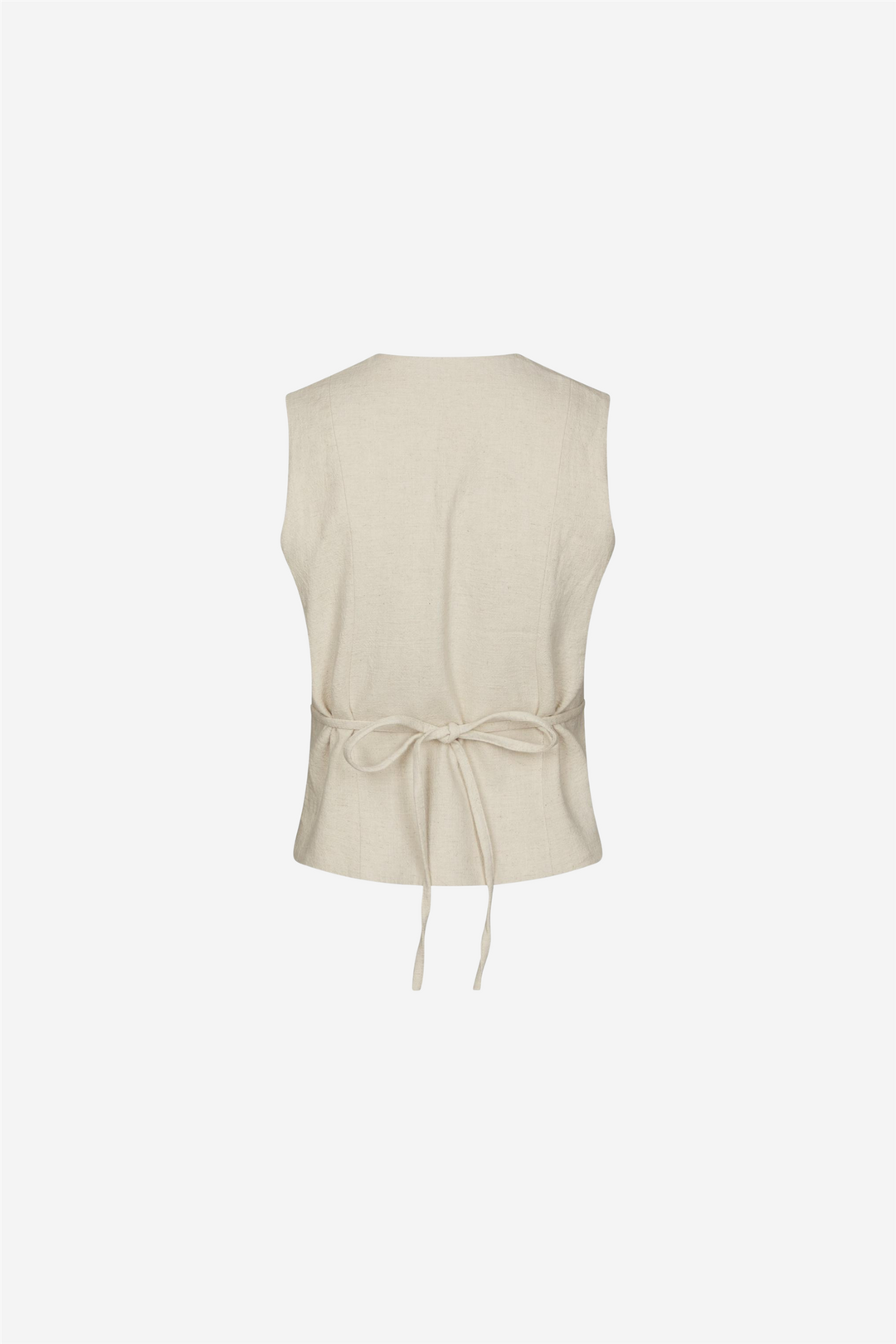 Samara Ramie Waistcoat Natural