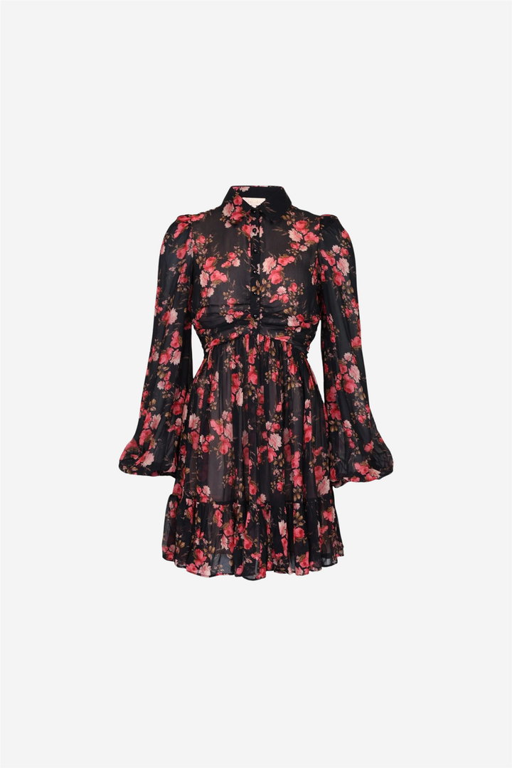 Georgette Mini Dress Romace