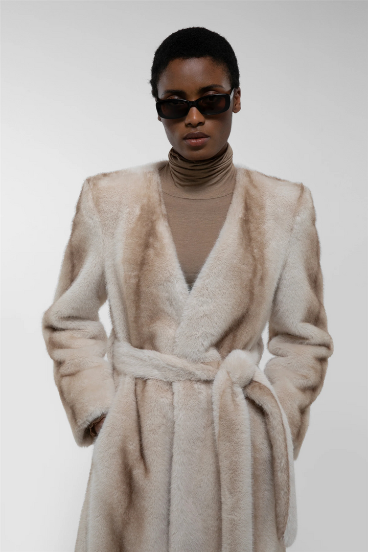 Olivia Creame Striped
