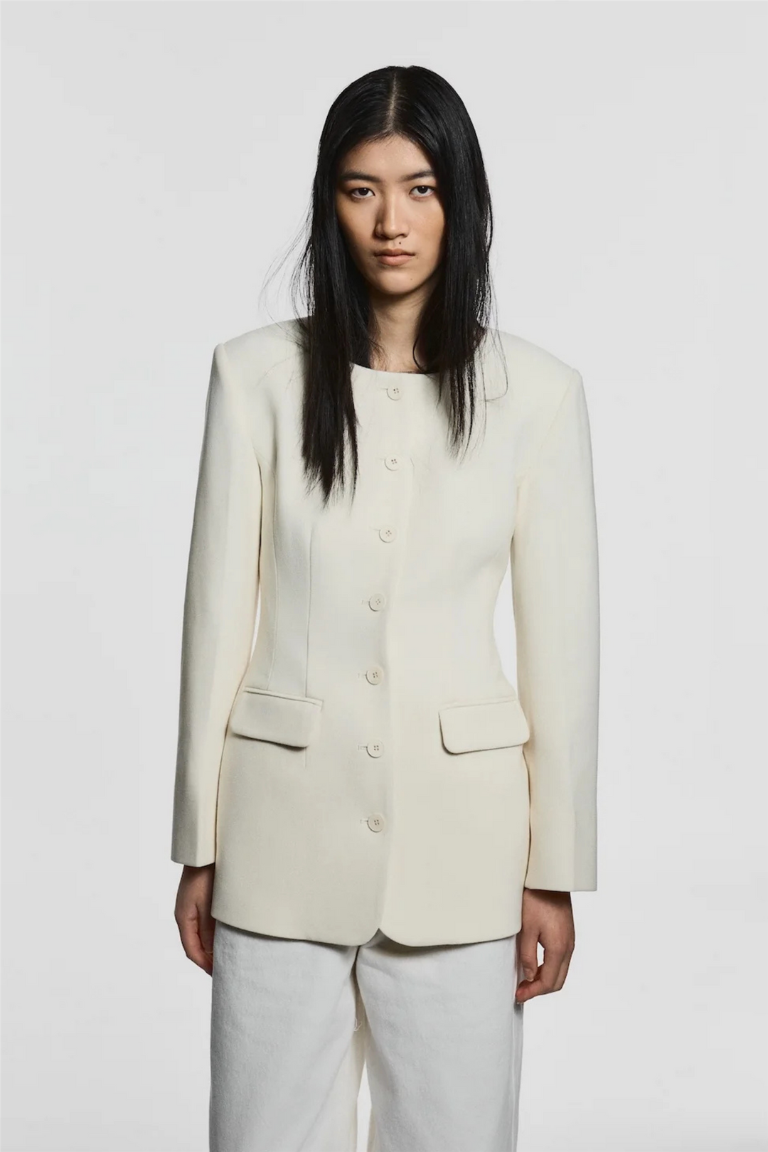 Blair Blazer Cream