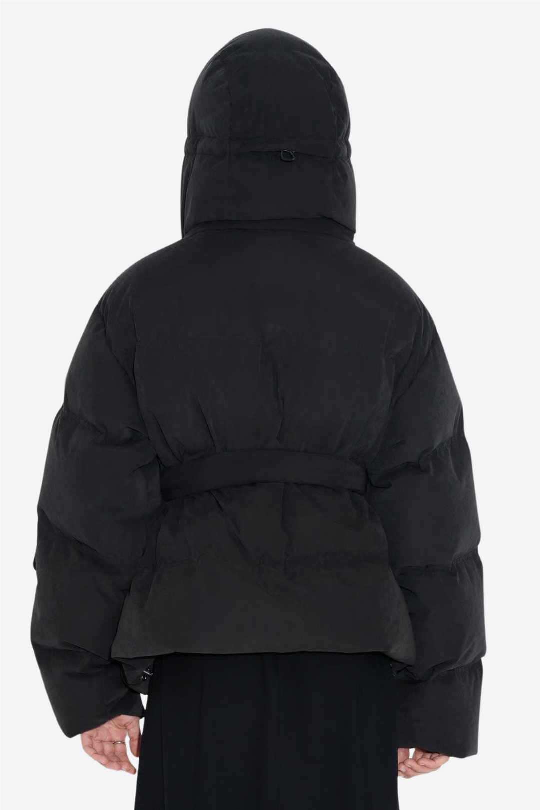 Steilia Brushed Down Jacket Black