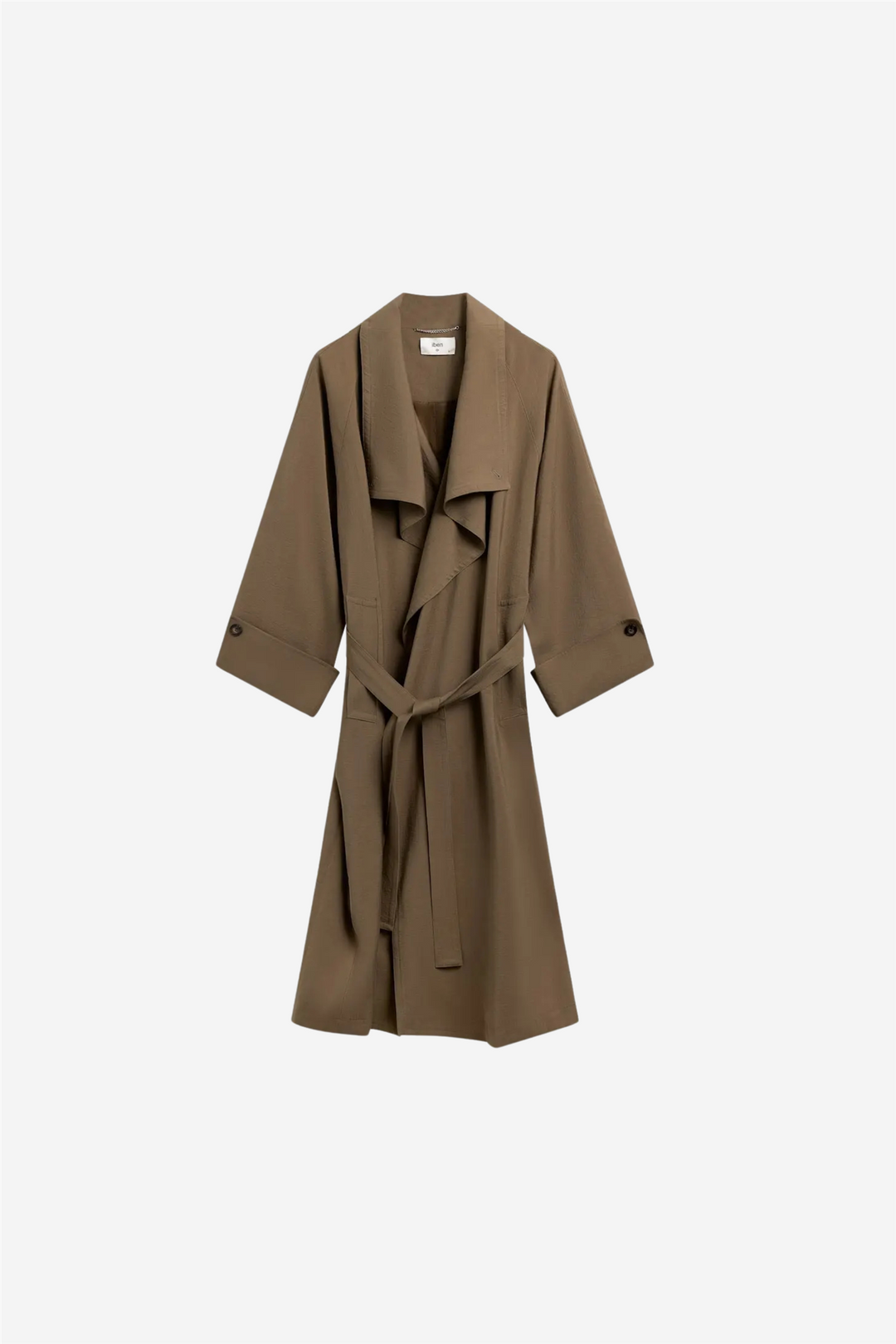 Atari Oversized Trenchcoat Khaki Brown