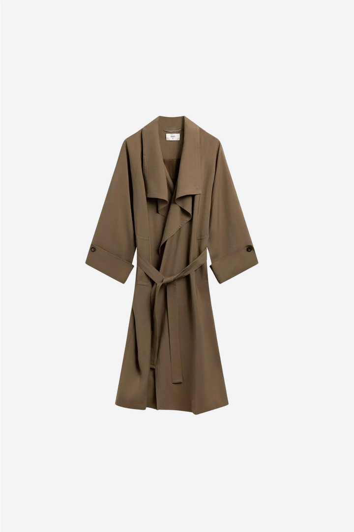 Atari Oversized Trenchcoat Khaki Brown