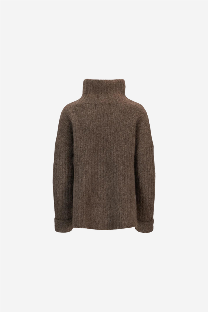 Emilie chunky sweater brown
