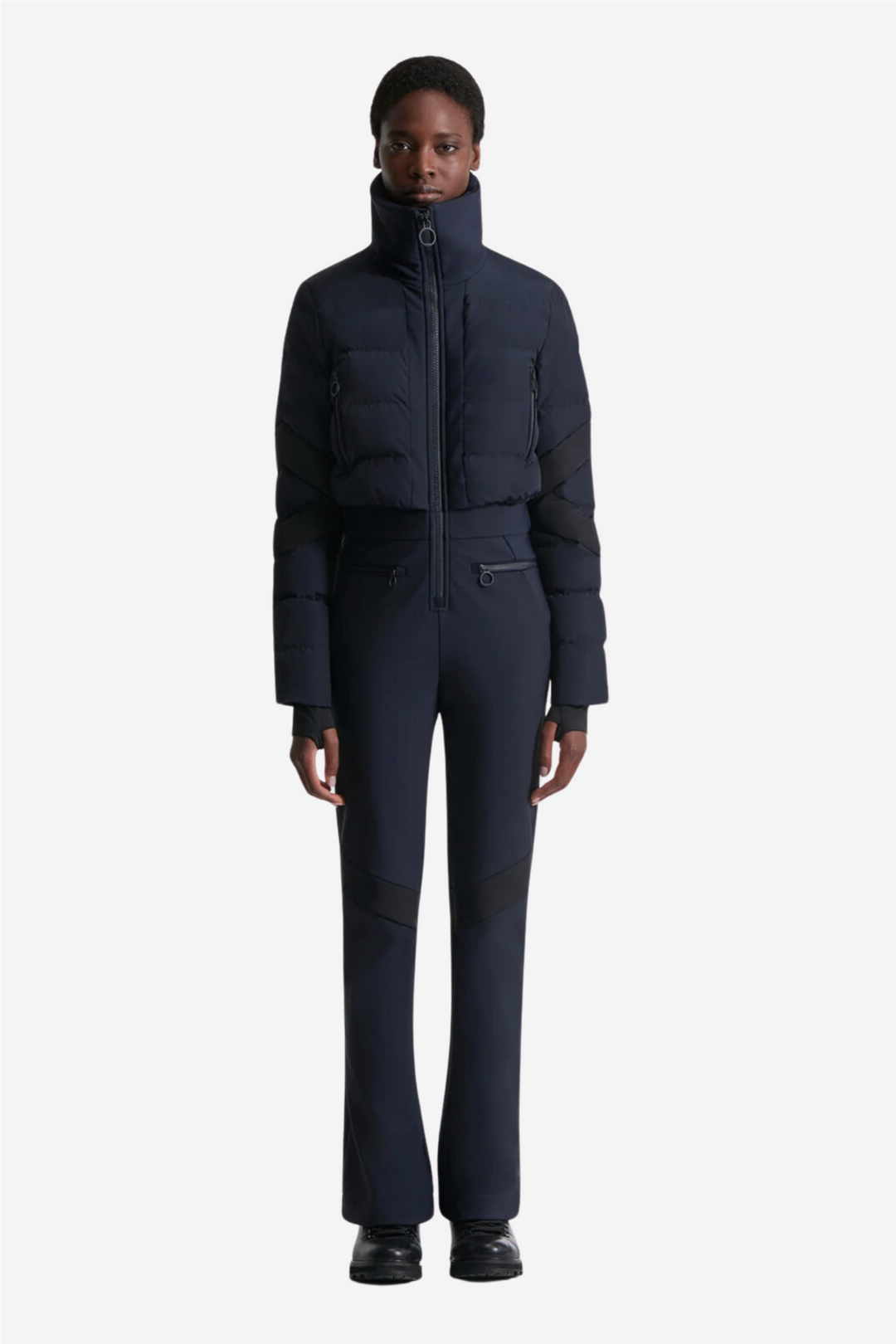 Clarisse Ski Suit Marin/Noir