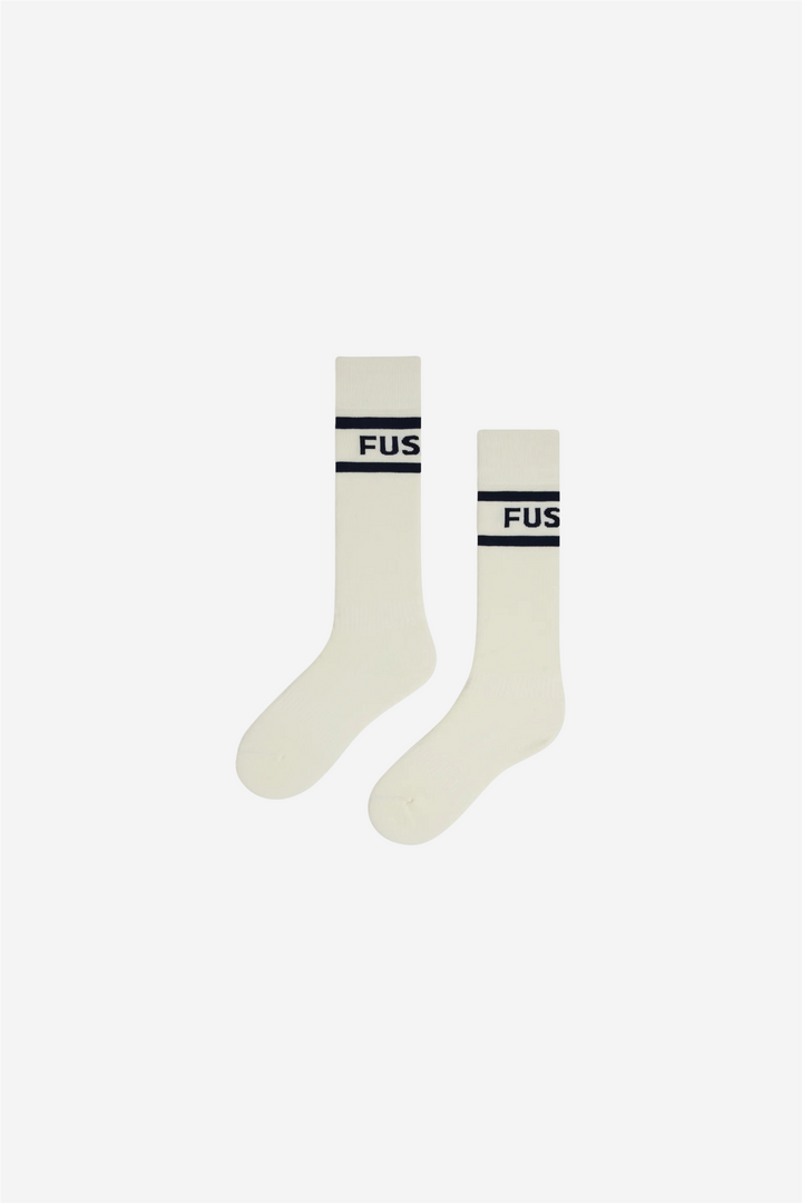 Piste Pro Ski Socks Neige/Marin