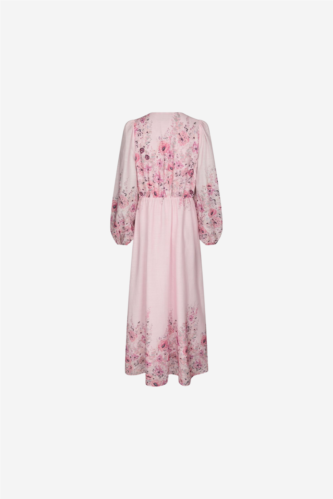 Silfi Flower Print Dress Dusty Rose