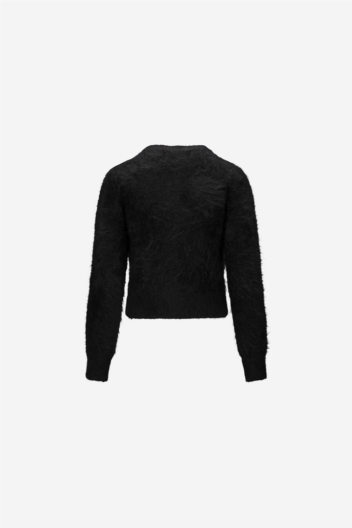 Luna Chunky Cardigan Black