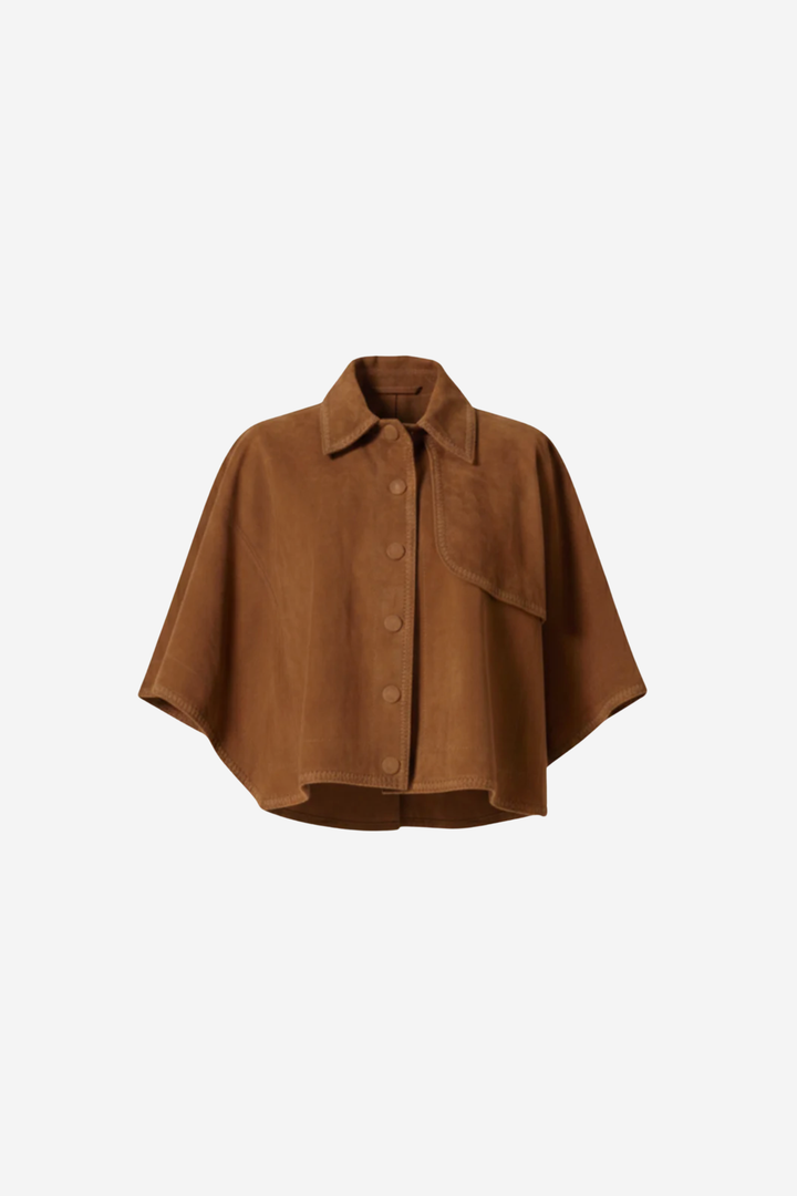 Vontel Cape Camel Brown