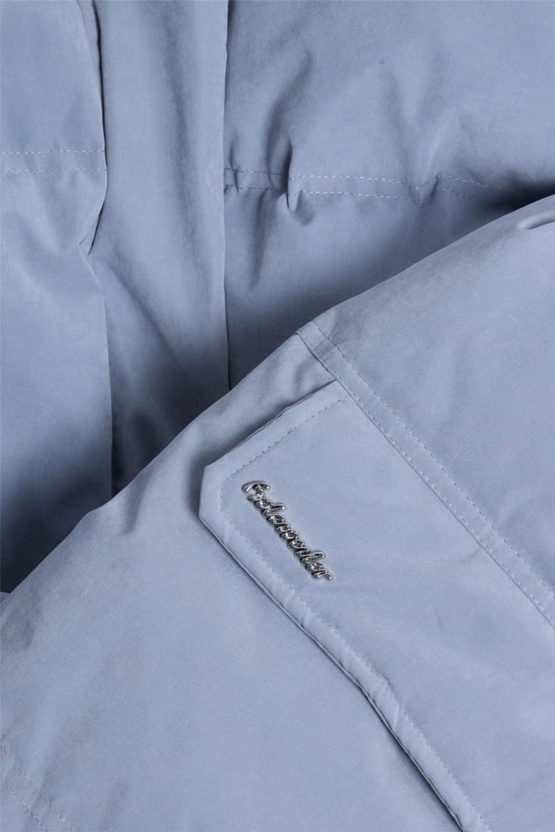 Steilia Brushed Down Jacket Lt. Blue