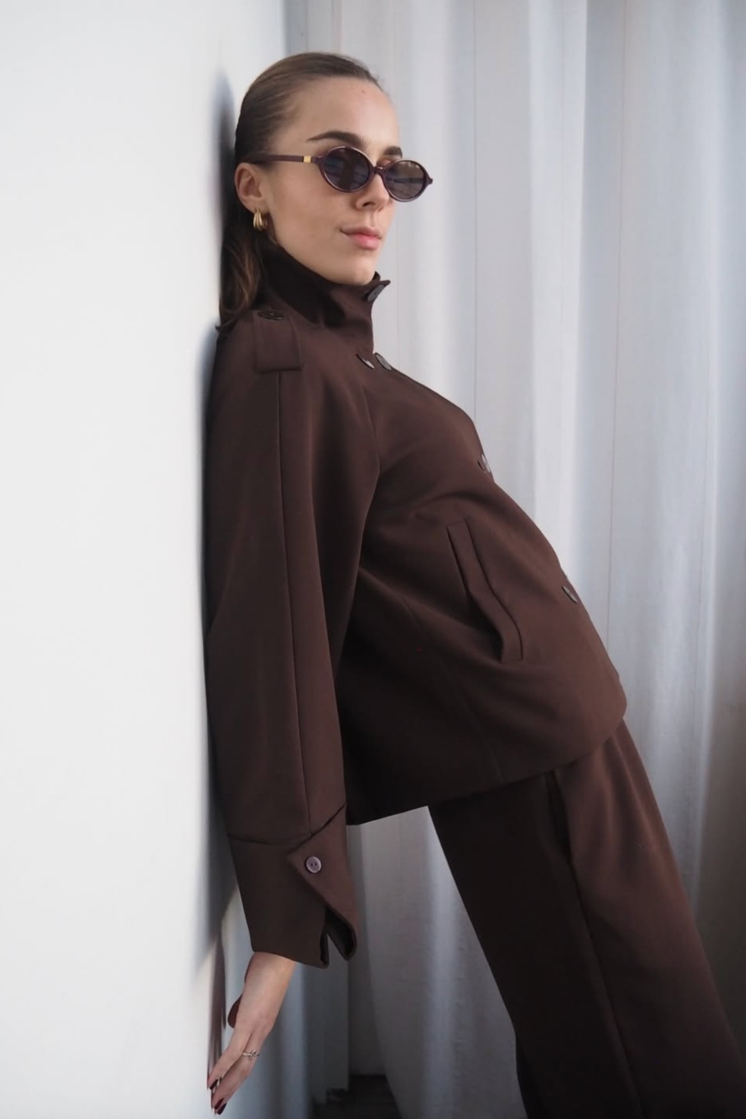 Avenue Trenchcoat Cocoa Brown