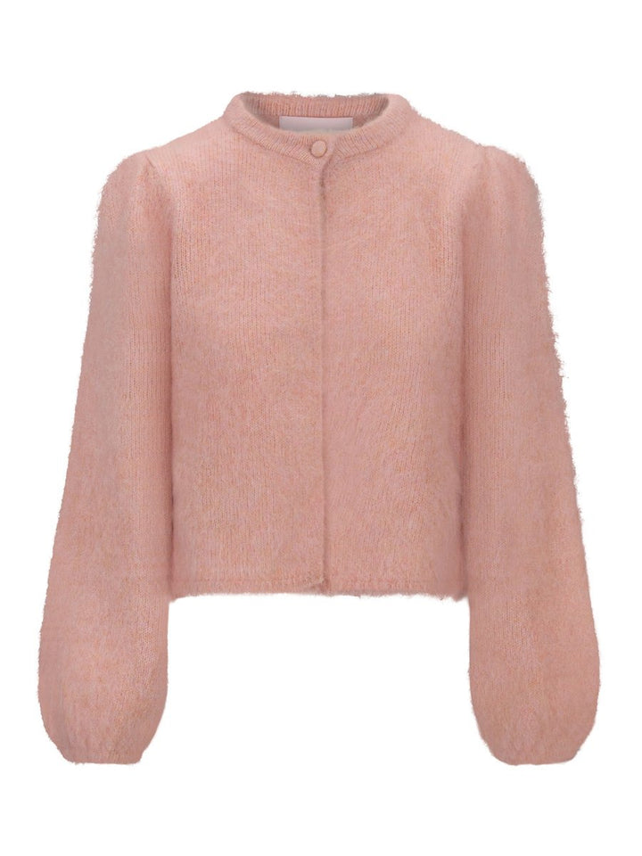Amelia Chunky Cardigan Dusty pink
