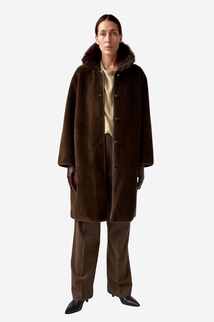 Elda Lamb Fur Coat