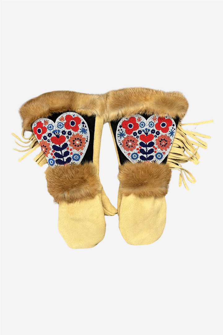Skoota Leather Mittens