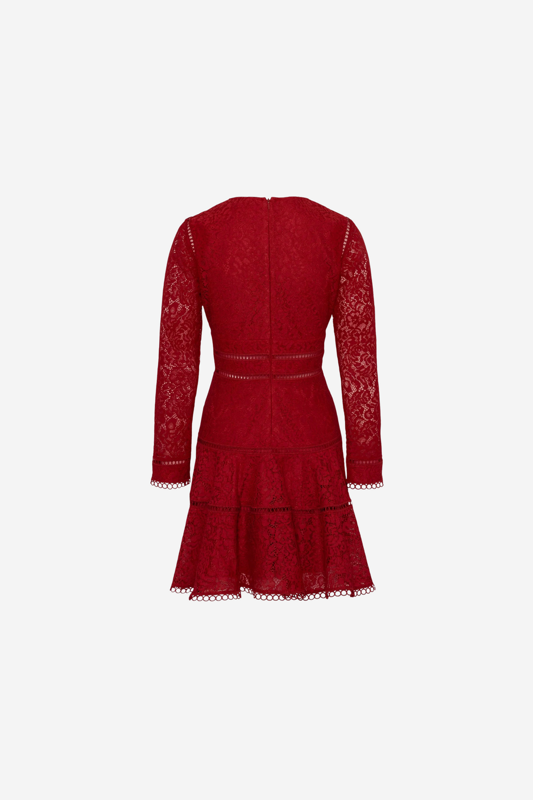 Ellie Dress Red Lace