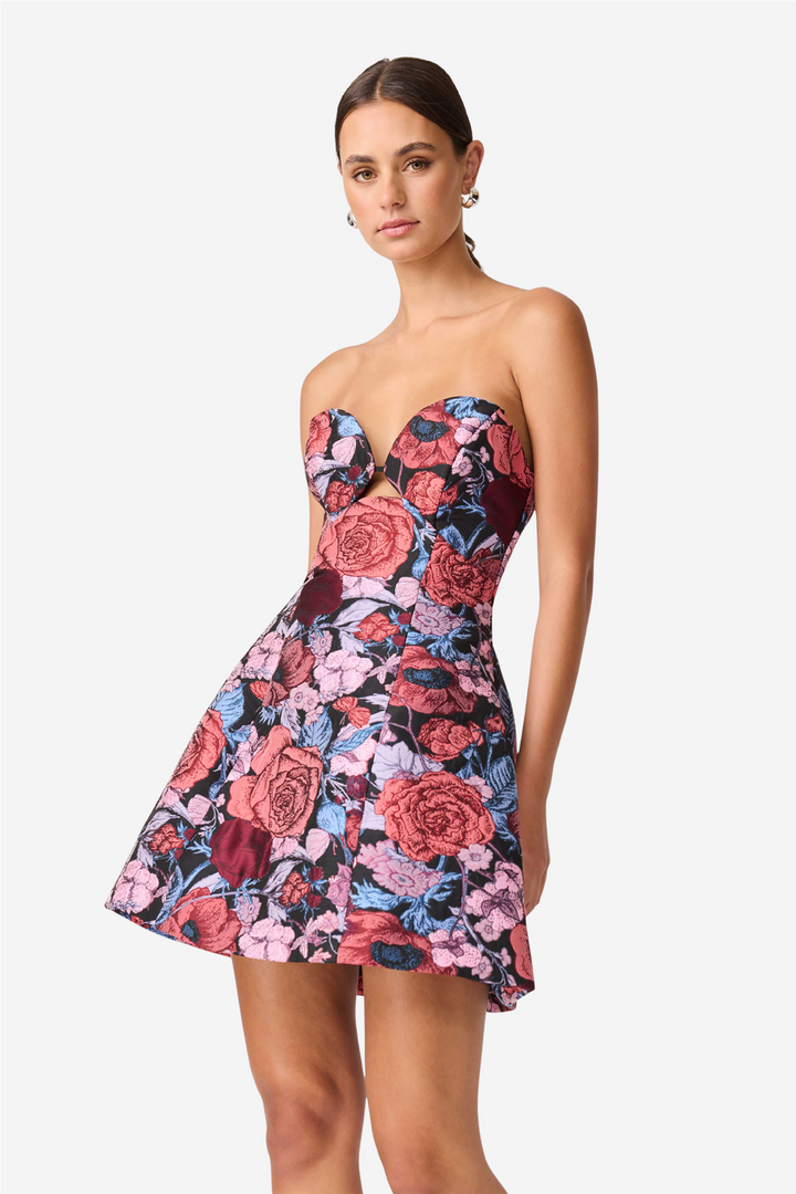 Delphine Tulip Mini Dress Multi