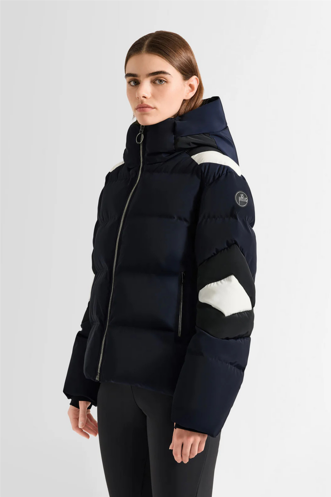 Charloy Blouson Jacket Marin/Noir/Neige