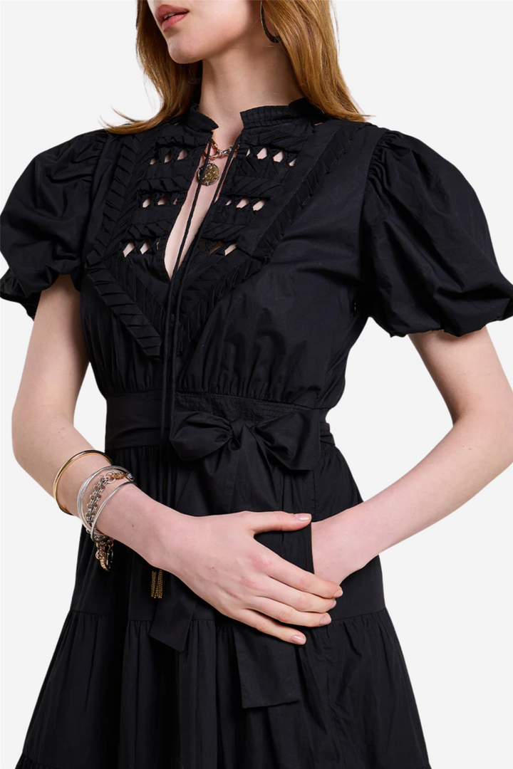 Ethereal Maxi Dress Onyx Black