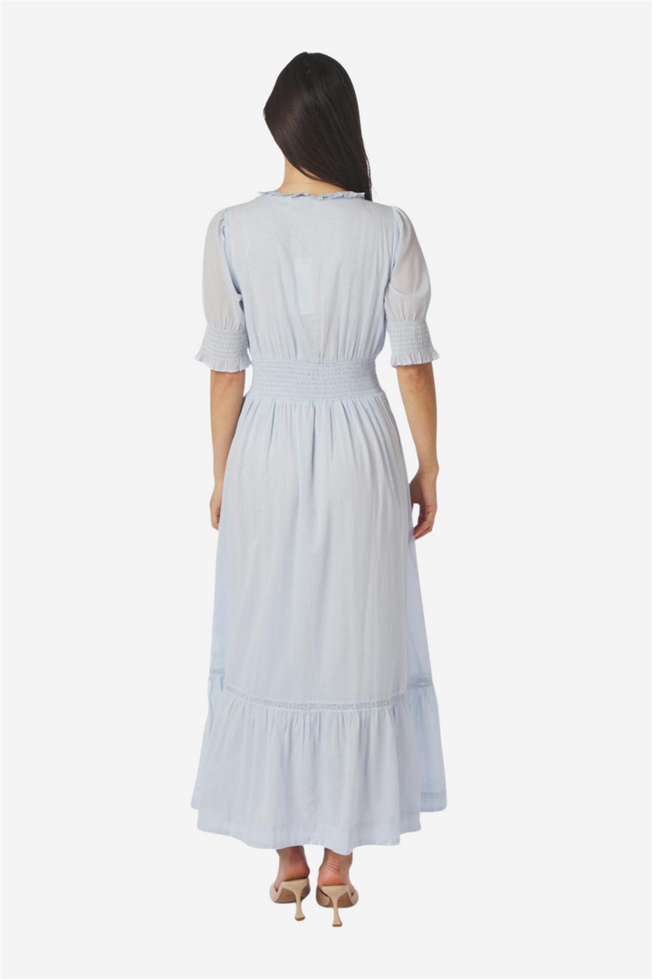 Alvina S Voile Dress Light Blue