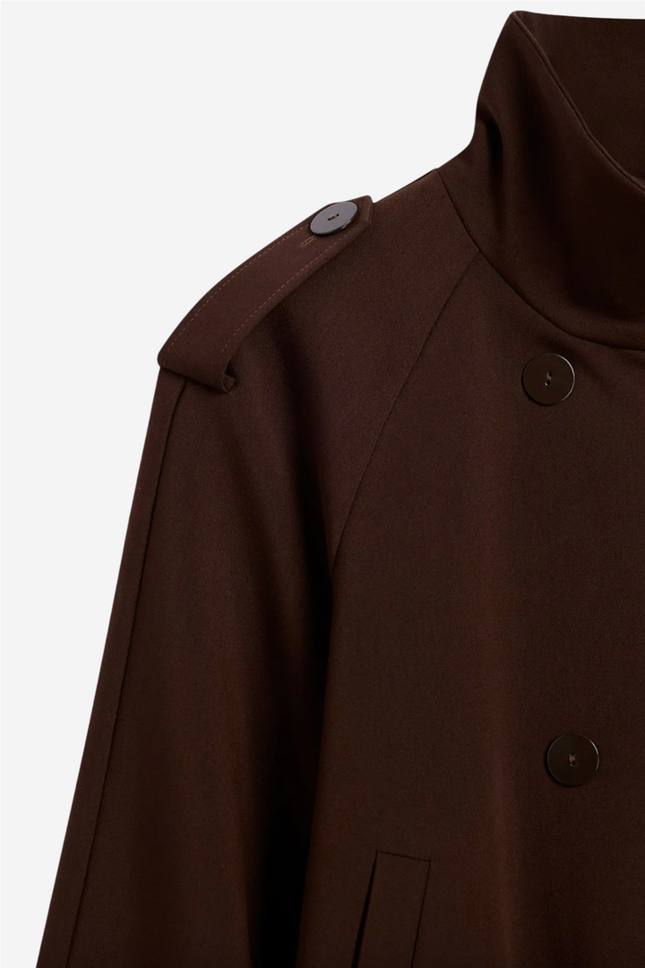 Avenue Trenchcoat Cocoa Brown