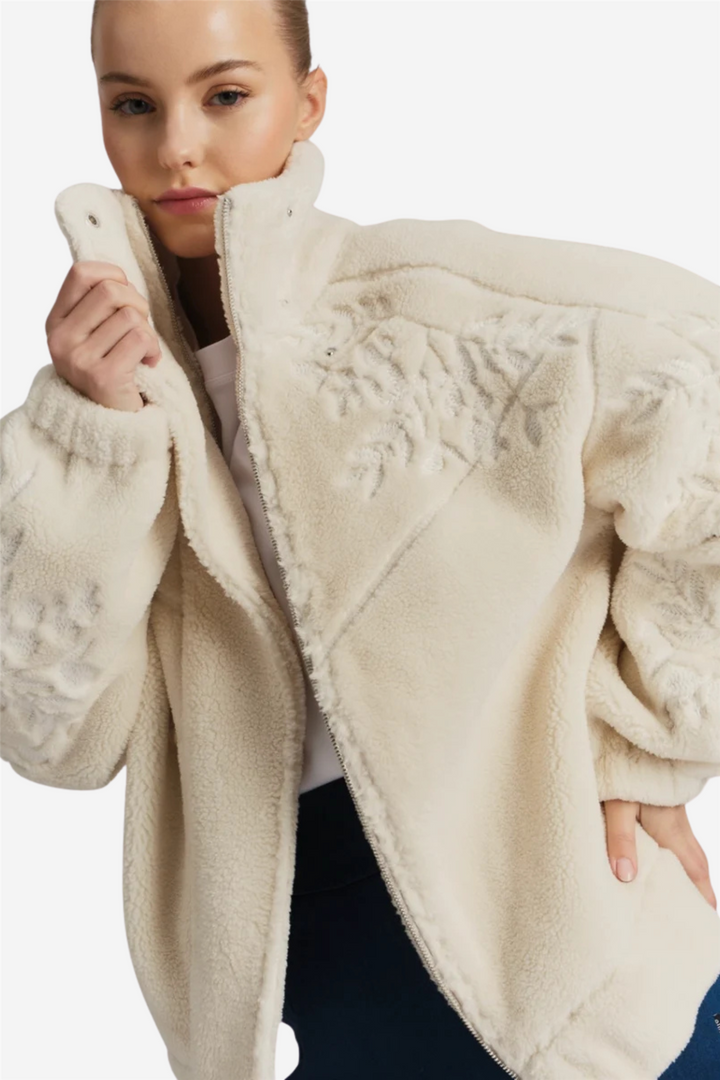 Ronya Fleece Jacket Cream