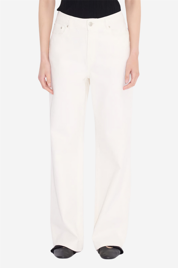 W wide jeans ecru