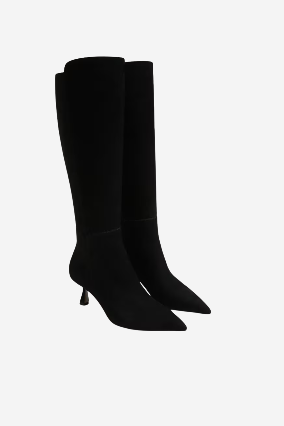Taylin Knee High Boot Black Suede