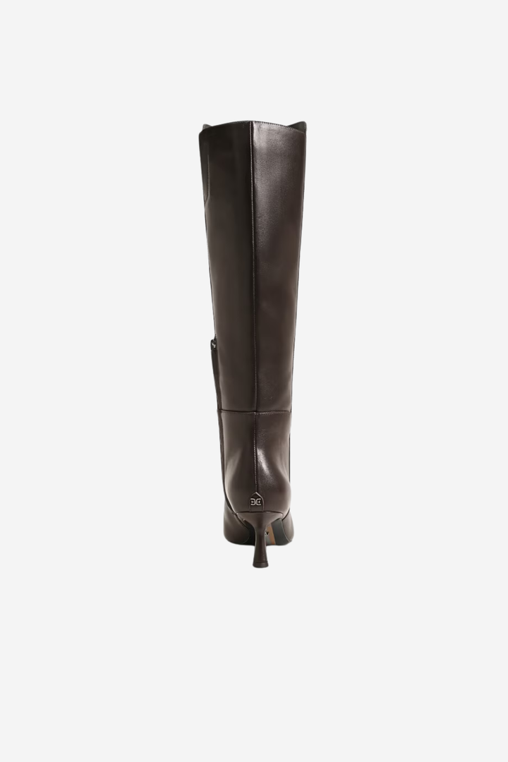Taylin Knee High Boot Chocolate Brown Leather