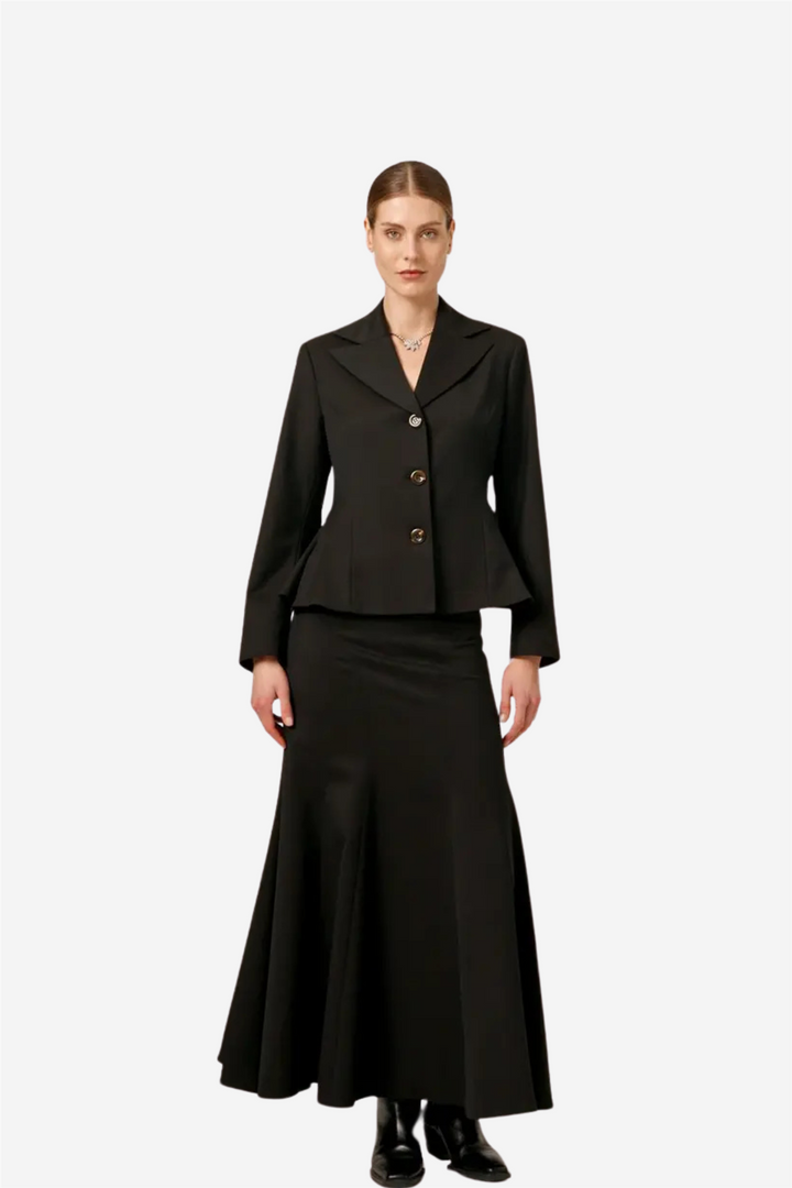 Classique Fitted Jacket Black