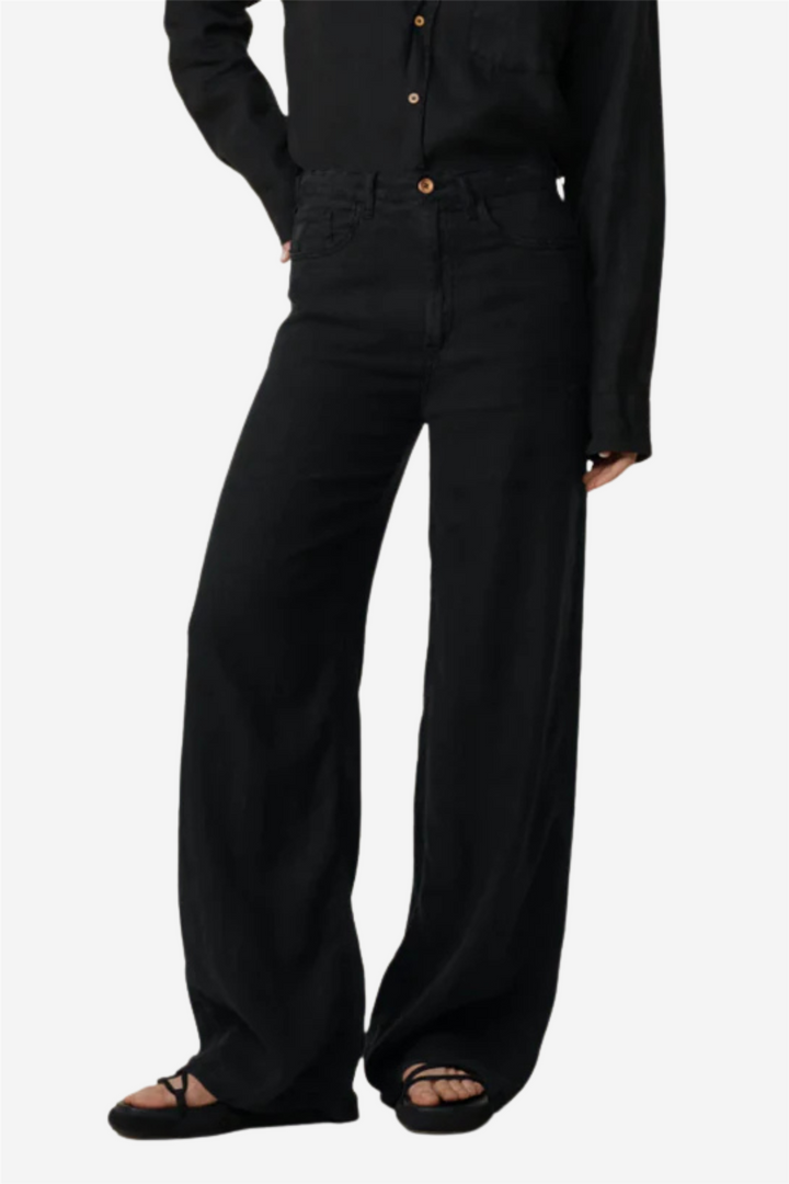 Skater Loose-Z Linen Colour Black