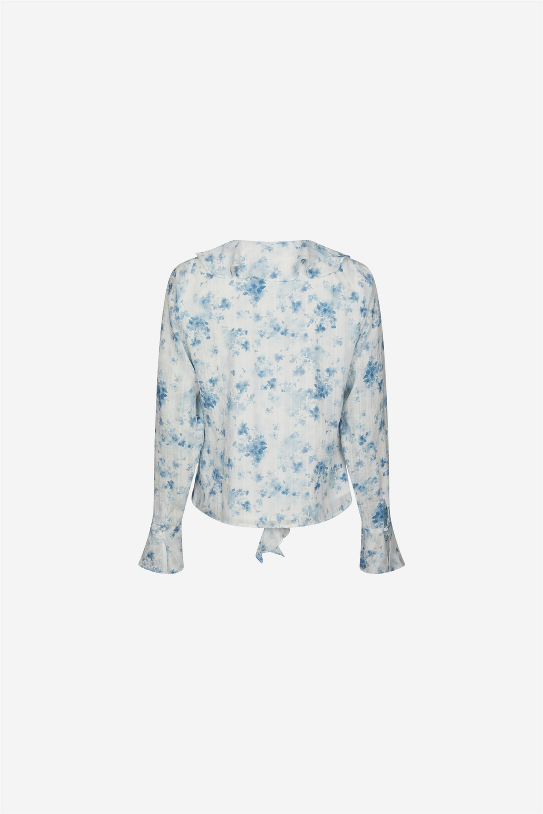 Anika Fleur Blouse Blue Floral