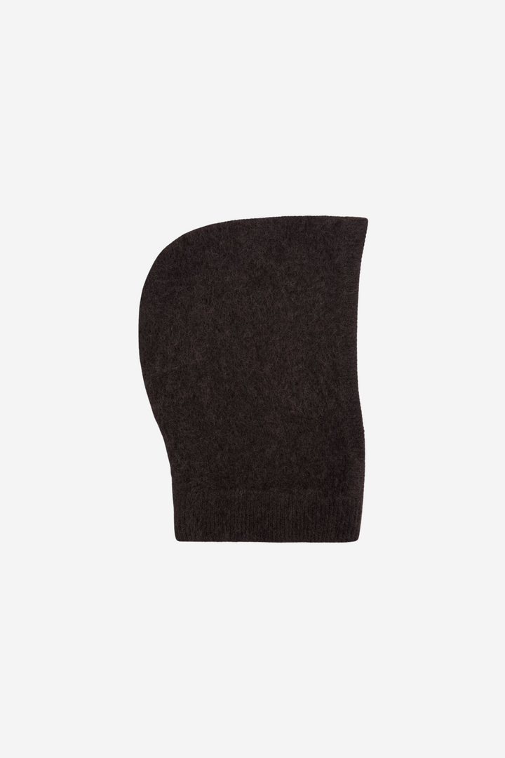 Kajsa Chunky Balaclava Dark Brown