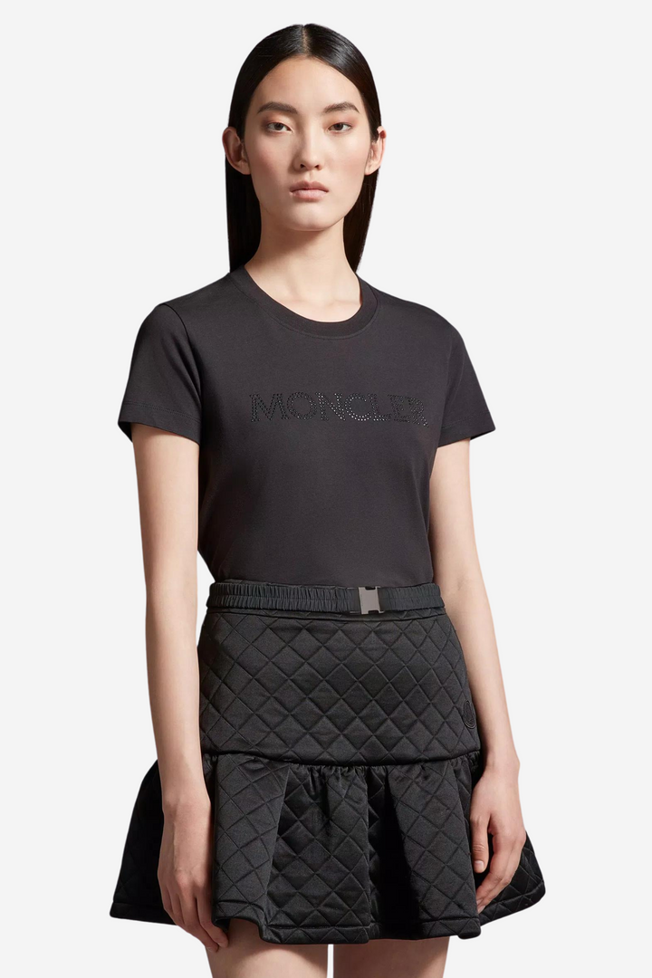 Crystal Logo T-Shirt Black