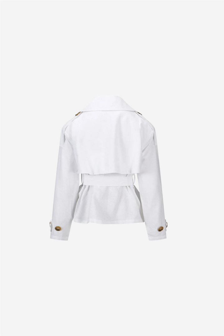 Tilla Linen Jacket White