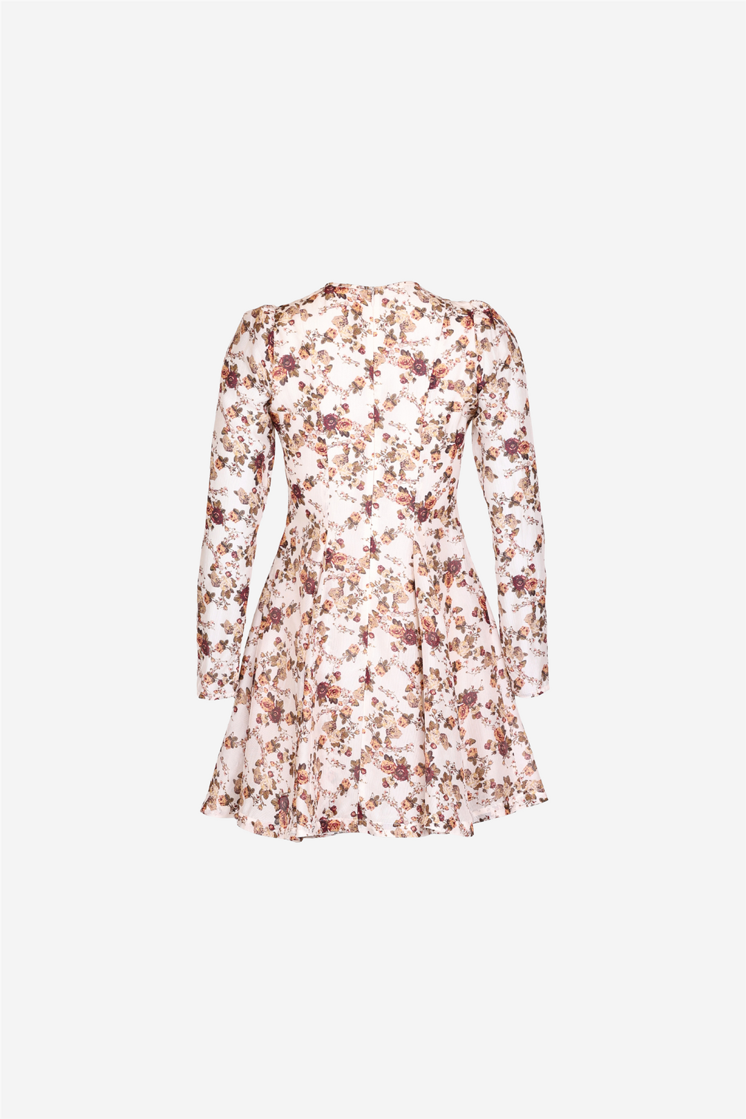 Organza Fitted Dress Vintage Posy